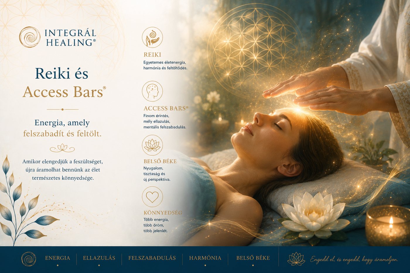Reiki és Access Bars® – energia, amely felszabadít és feltölt