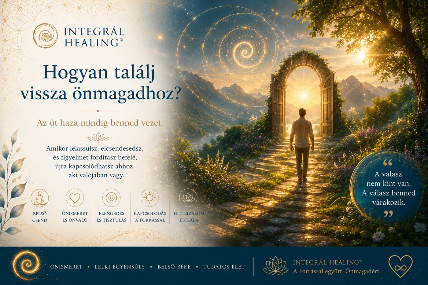 Hogyan találj vissza önmagadhoz? – az út haza mindig benned vezet