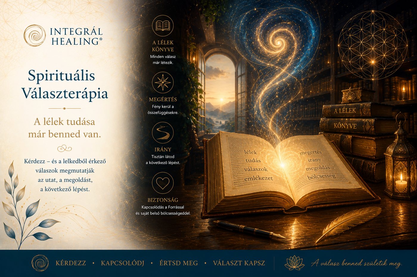 Spirituális Választerápia – a lélek tudása már benned van
