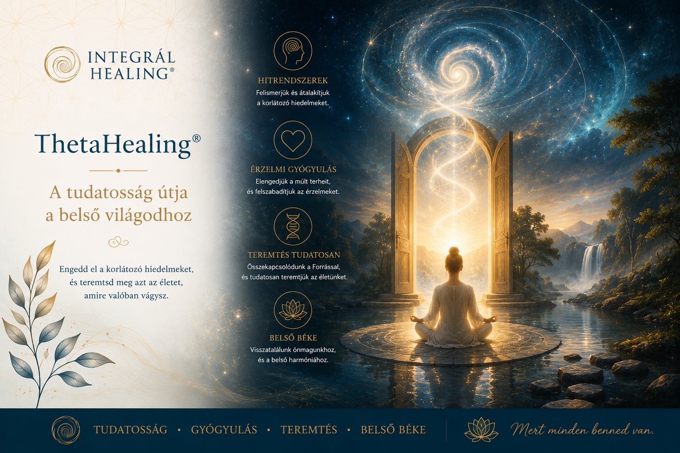 ThetaHealing® – a tudatosság útja a belső világodhoz